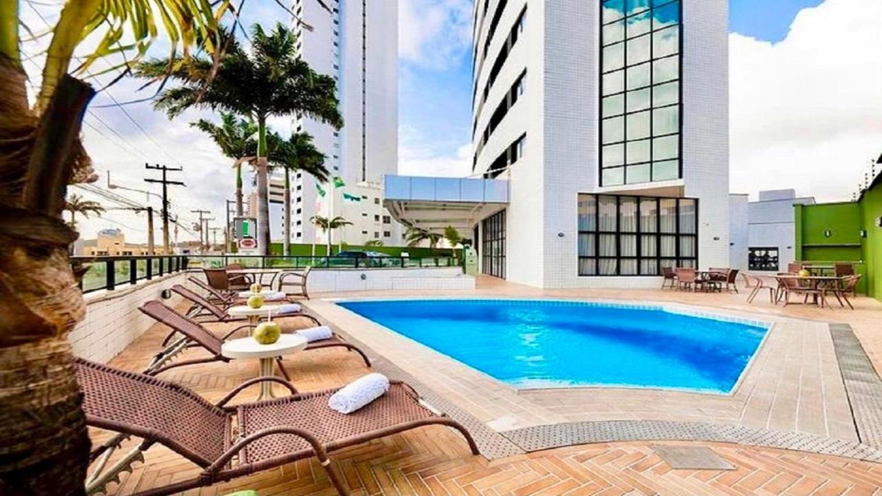 Natal Plaza 1608 Praia - Nbi - Praia Ponta Negra - Vista X Mar Apartment ภายนอก รูปภาพ